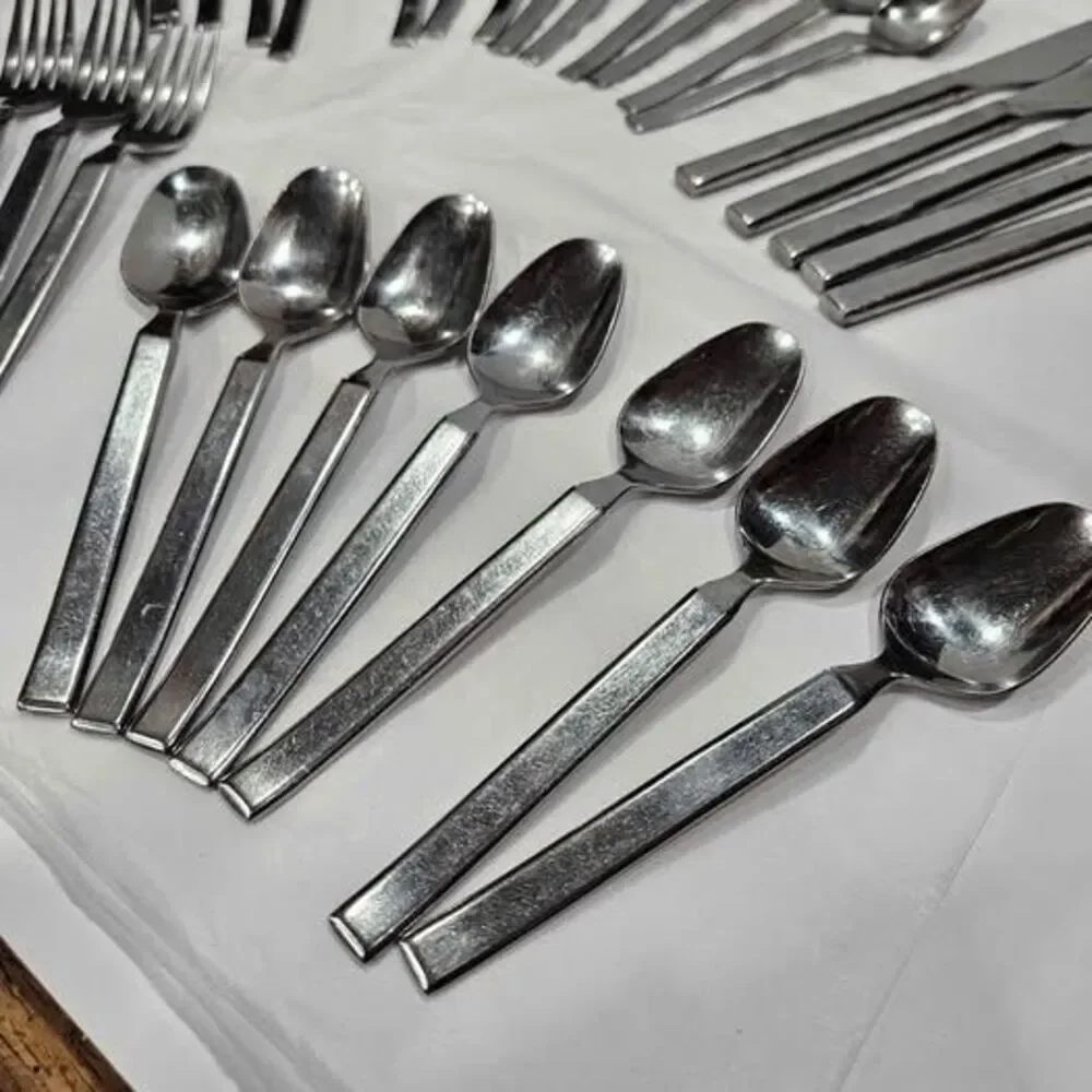 Cutlery Set stainless steel by John Weitz